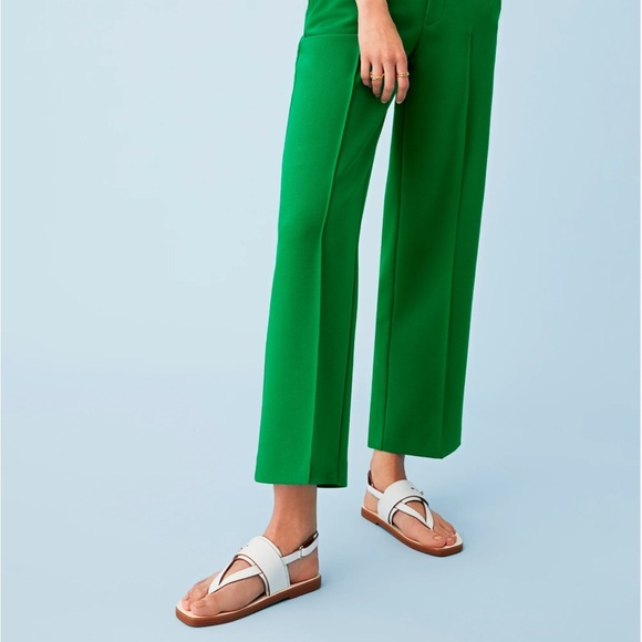 Mercedes Castillo Women’s Cream ADRIA  Napa Thong  LEATHER FLAT SANDAL 8/38 - Picture 13 of 15